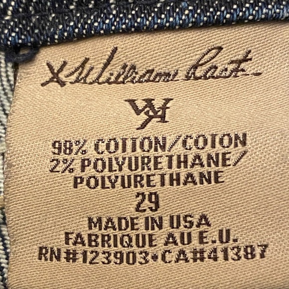 William Rast Savoy Ultra Lowrise Trouser Stretch Jeans Flare Size 29 on Tag - Picture 12 of 13